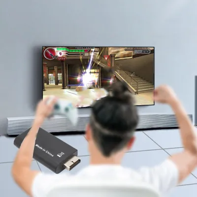 Obrázok produktu pre Pre PS2 na HD konvertor 5V 1080P ABS pre multimediálny rozhranie adaptér konzola monitor televízia