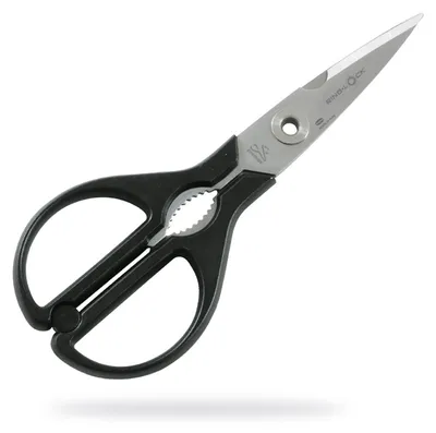 Image de Ciseaux de cuisine PREMAX avec système Ring Lock 85441 en acier inoxydable 8 1/2