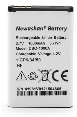 Productafbeelding van Oplaadbare Li-ion Batterij voor Doro Telefoons, 1000mAh