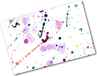 Produktbild von Tulup Glas Herdabdeckplatte - 80x52 cm - Glaskeramikkochfeld-Abdeckung Spritzschutz Glasabdeckplatte - Einteilig - Kunst: Modern & Klassisch - Abstrakte Flecken - Mehrfarbig