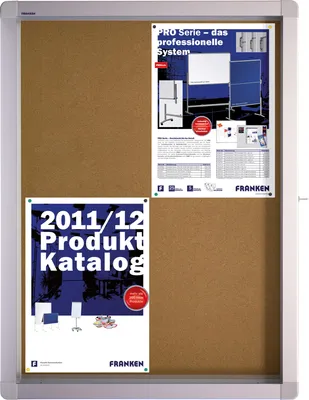 Immagine prodotto di Vetrina FRANKEN X-tra!Line, 4 x DIN A4, uso interno