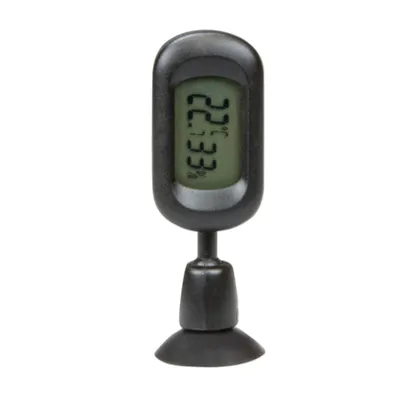 Productafbeelding van Hobby Digitale terrarium thermo hygrometer Hygro Therm met zuignap 20 tot 60°C