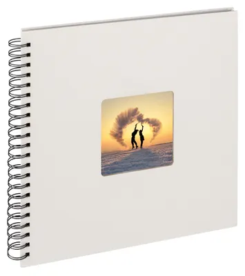 Image de Walther Fun chamois 30x30 50 pages noires à spirale SA110W