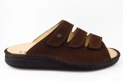 Produktbild von Finn Comfort Korfu Oilbuk coffee Pantolette Braun : 41