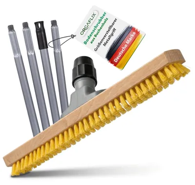 Image de Brosse de nettoyage professionnelle avec manche, 40 cm