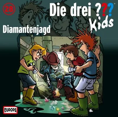 Produktbild von Die drei ??? Kids 28. Diamantenjagd (Fragezeichen)