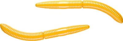 Produktbild von Libra Lures Fatty D´Worm (Dark Yellow)