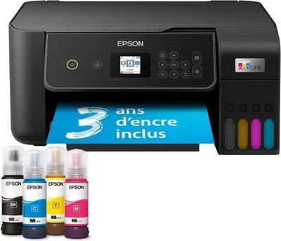 Immagine prodotto di Stampante multifunzione A4, EPSON Ecotank ET-2870, WLAN, serbatoi d'inchiostro, fino a 3 anni di inchiostro, nero