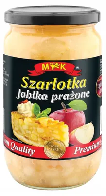 Zdjęcie produktu dla Szarlotka jabłka prażone 650g MK słoik