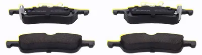 Produktbild von ACKOJA Bremsbeläge Satz Hinten Bremsklötze für TOYOTA Yaris Schrägheck (P9) A70-0039