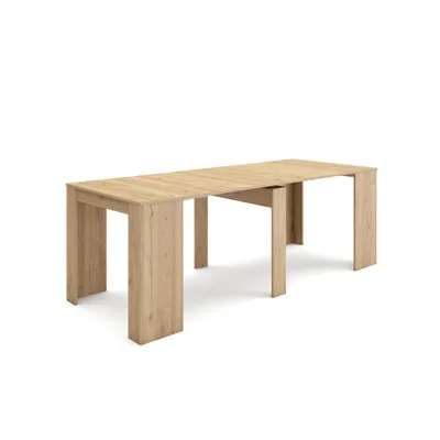 Immagine prodotto di S III Consolle allungabile, 222x90x77cm, Per 10 persone, Tavolo da pranzo, Rovere