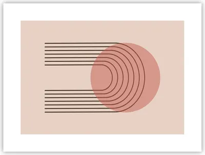 Produktbild von Poster - Poster ohne Rahmen - Abstraktion Minimalismus Kreide - 40x30 cm - Wand Bild - Wanddeko - Wandbilder - Kunstposter - Wandposter - Bilder - Kunstdruck - Wanddekoration - P2XAA40x30-4446