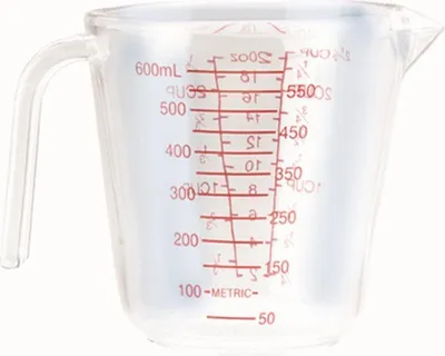 Obrázek produktu pro Plastová odměrka 600ml