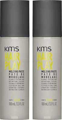Produktbild von KMS California HAIRPLAY Molding Paste 2% 2x 100ml = 200ml - NEU
