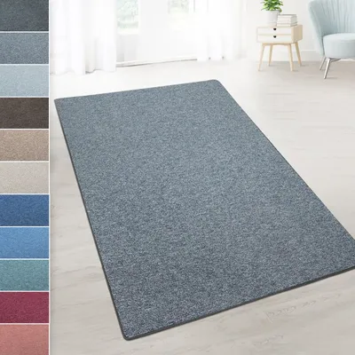 Image de Tapis de couloir sur mesure London Gris foncé 78 67x100 cm