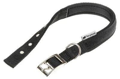 Productafbeelding van Ferplast Daytona C, Halsband, Standaard, Zwart, Nylon, Effen, 20 mm
