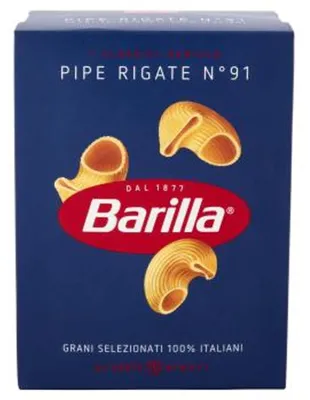 Image de Barilla, pâtes rigatoni n°91, 500 g