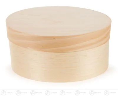 Produktbild von Spanschachtel oval BxHxT = 120x90x50mm NEU
