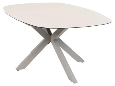 Produktbild von Ovaler Gartentisch Malaga | 180 x 115 cm | Camel & Cerra Vetro