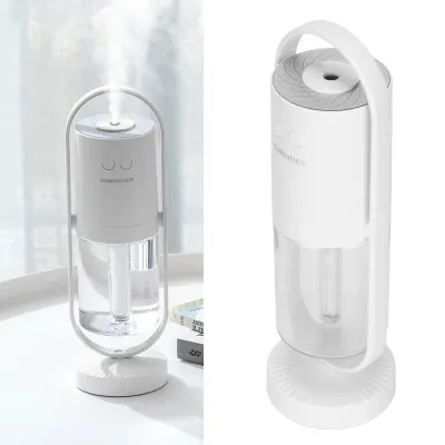 Obrázek produktu pro Přenosný mini zvlhčovač vzduchu, otočný o 360°, 2 režimy rozprašování, mini zvlhčovač vzduchu do auta pro domácnost, kancelář, cestování