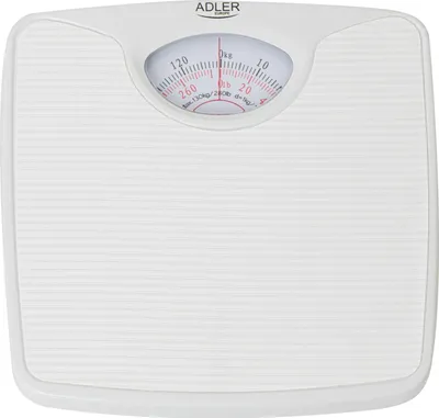 Produktbild von Adler AD 8151W Personenwaage Rectangle White Mechanische Personenwaage