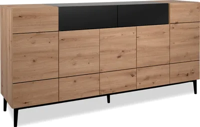 Produktbild von Finori Nola 51A Sideboard Artisan Oak/Schwarz