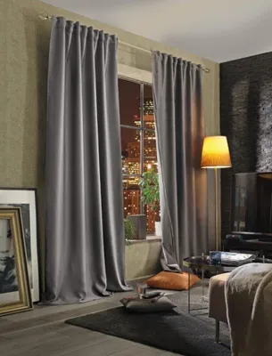 Obrázek produktu pro Home Wohnideen Akustická záclona "Acustico" 160 x 135 cm šedá