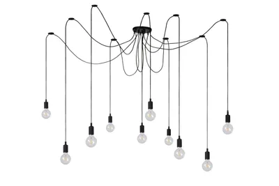 Produktbild von Lucide Hängeleuchte 08408/10/30, 10-flammig, höhenverstellbar, 200 cm Kabellänge