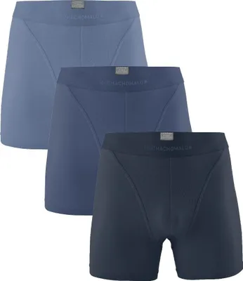 Produktbild von Muchachomalo Herren Boxershorts – 3er Pack – Baumwolle Stretch – Bequeme Unterwäsche – Größe XL - U-PIMA1124-42