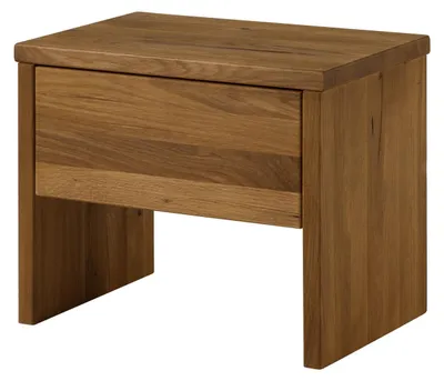 Produktbild von MASSIVMOEBEL24.DE Nachttisch Wildeiche 50x35x40 tabacco geölt JANGALI #319