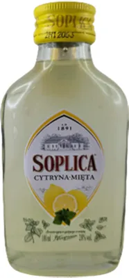 Produktbild von Soplica Polnischer Likör Zitrone mit Minze 28% Vol. 12er Set (12 x 100ml)