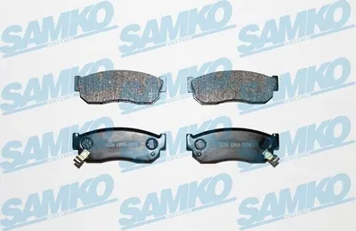Produktbild von SAMKO Bremsbeläge Satz Vorne Bremsklötze für NISSAN SUNNY I (B11) 5SP519