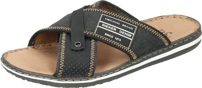 Produktbild von Rieker Herren Pantolette schwarz, Herren:40 EU