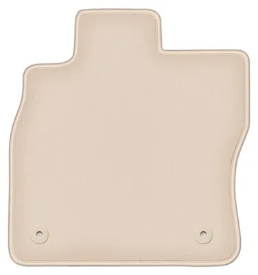 Produktbild von DURBAN Beige Velours-Fahrerfußmatte für Volkswagen Caddy IV Kombivan (2020-)