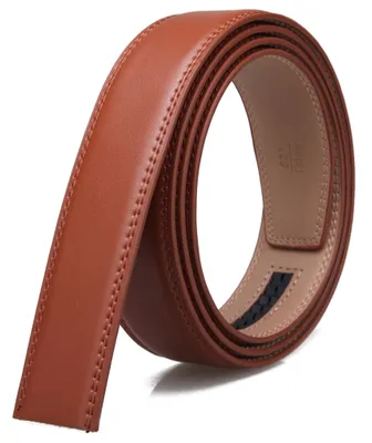 Produktbild von SAMTOBELY Herren Gürtel Ratsche Automatik Gürtel für Männer 35mm Breit Ledergürtel, 1 3/8" Ohne Schnalle