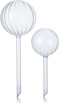 Produktbild von Vilde | Bewässerungskugeln - 2er Set - Transparent - Glas - Wasserspender für Pflanzen