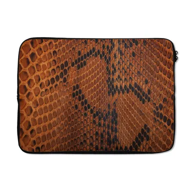 Produktbild von MuchoWow® Laptop Hülle 13 Zoll Leder - Textur - Tierhaut Laptoptasche - Laptophülle - Sleeve - Rundumschutz