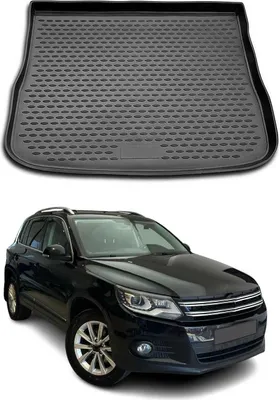 Immagine prodotto di Tappetino portabagagli per VW Tiguan 2007-2017 in gomma TPE nero