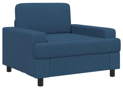 Produktbild von Sessel Blau Stoff