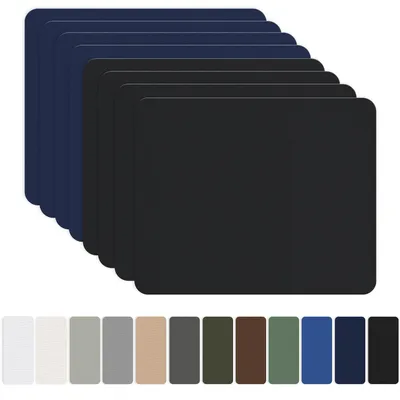 Produktbild von Nylon Selbstklebende Patches 20x15cm, 8 Stück, Wasserdicht, für Zelte, Daunenjacke, Schlafsack, Schwarz &