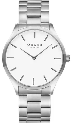 Productafbeelding van Obaku dameshorloge, zilver, model V260LXCISC