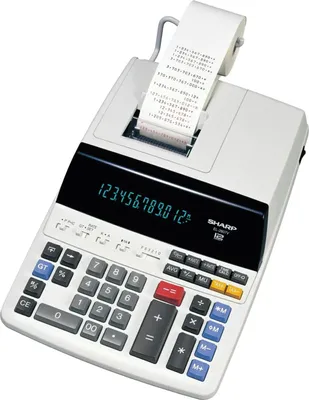 Produktbild von Tischrechner EL-2607V weiß Packung mit 6 Stück