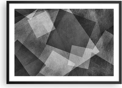 Produktbild von Gerahmtes Poster - Schwarzer Rahmen - Abstraktion modern - 70x50 cm - Wand Bild - Wanddeko - Wandbilder - Kunstposter - Wandposter - Bilderrahmen - Bilder - Kunstdruck - Wandbild - P2BAA70x50-3996