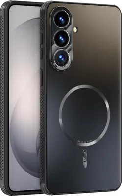 Produktbild von MagSafe Handy Hülle für Samsung Galaxy S26 mit Linsenschutz & Belüftung Schwarz