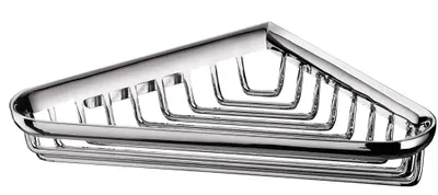 Produktbild von EMCO Eckschwammkorb System 2 mit verdeckter Wandbefestigung, abnehmbar chrom