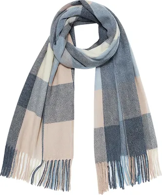 Produktbild von Faera Trendiger Kaschmir-Schal Warmes Herbstaccessoire Größe One Size