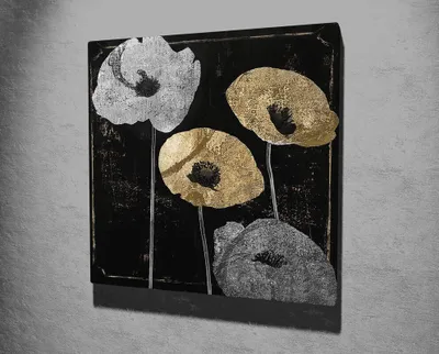 Produktbild von Wallity, KC141- MJS1375, Bunt, Leinwandbilder, 45 x 45 cm, 100% Leinwand