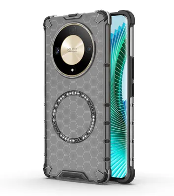 Obrázok produktu pre Techsuit – HoneyComb Shield MagSafe – ochranný obal na Honor Magic6 Lite – čierny