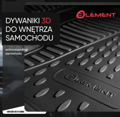 Zdjęcie produktu dla Gumowe dywaniki podłogowe do Peugeot 3008 2009-2016 3 szt