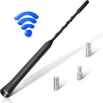 Obrázek produktu pro Automatická anténa, univerzální náhradní, 23 cm, výkonná anténa pro příjem FM/DAB do auta